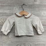 Knit Sweater Romper & Collared Bodysuit 0-3M