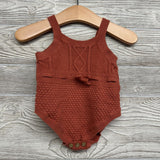 Knit Sweater Romper & Collared Bodysuit 0-3M