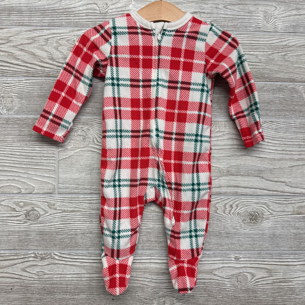 Flannel Plaid Sleeper 3-6M