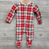 Flannel Plaid Sleeper 3-6M