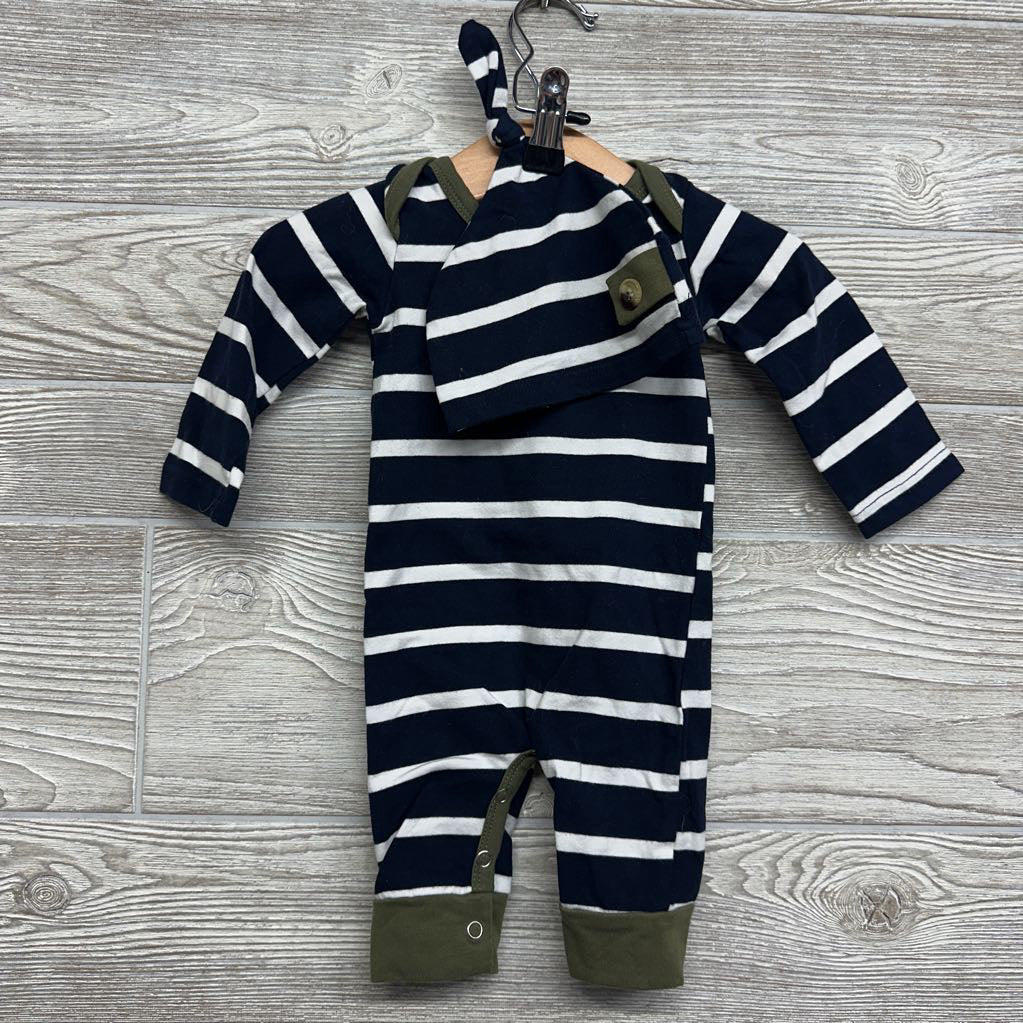 Outfit Stripes & Hat 3M
