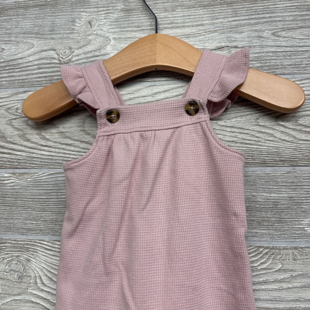 Waffle Knit Overalls NB