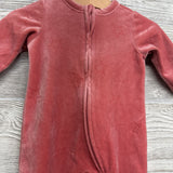 Velour Sleep n Play Embossed Stars 0-3M