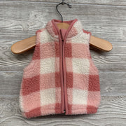 Sherpa Gingham Vest 0-3M