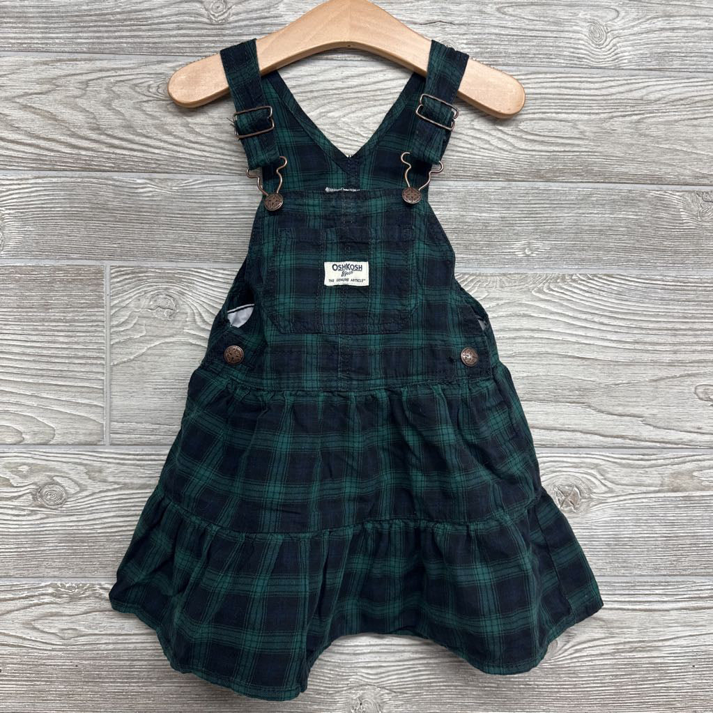 Plaid Skirtall 3t