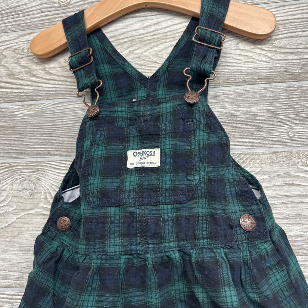 Plaid Skirtall 3t