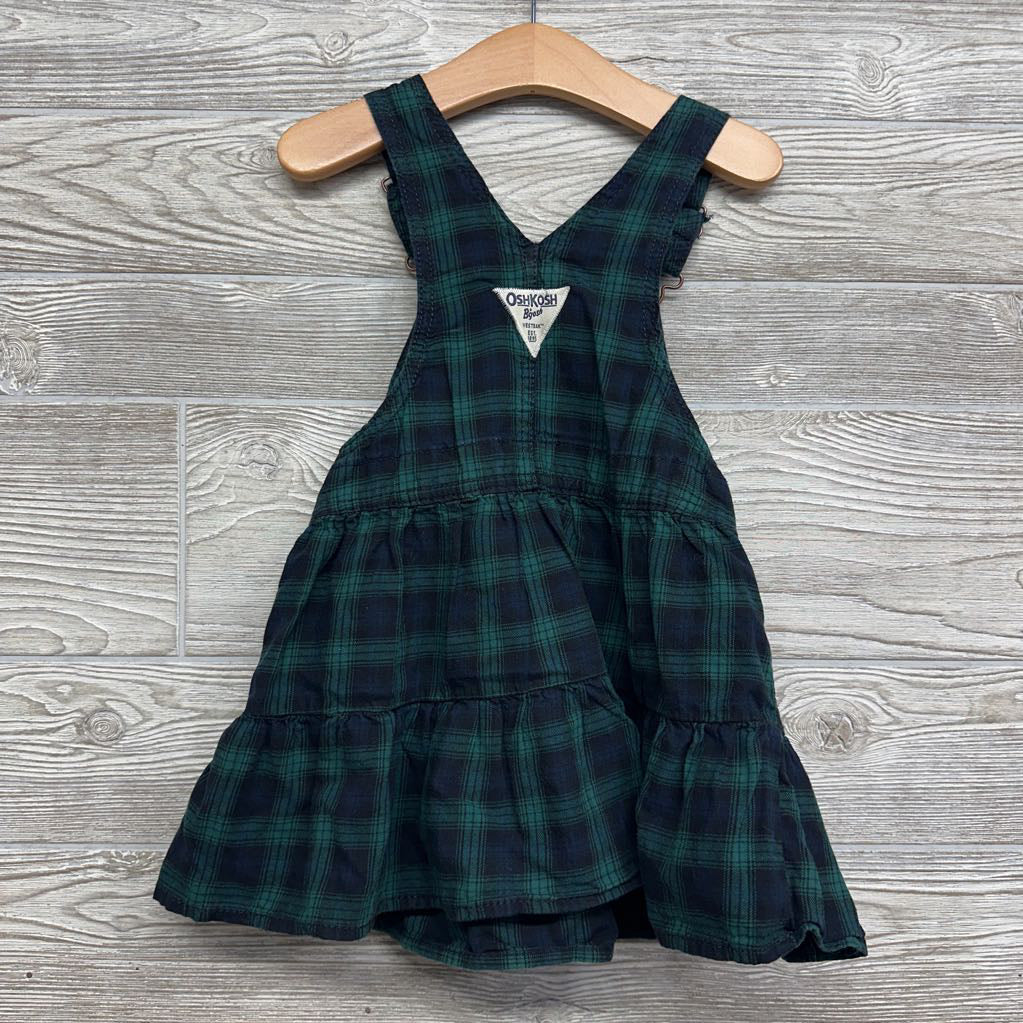 Plaid Skirtall 3t