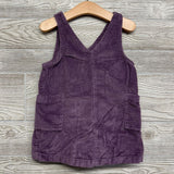 Corduroy Jumper & Muslin Shirt Flowers 3t