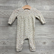 Waffle Knit Outfit Flowers 0-3M