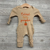 Ribbed Outfit Cutest Little Pumpkin 0-3M