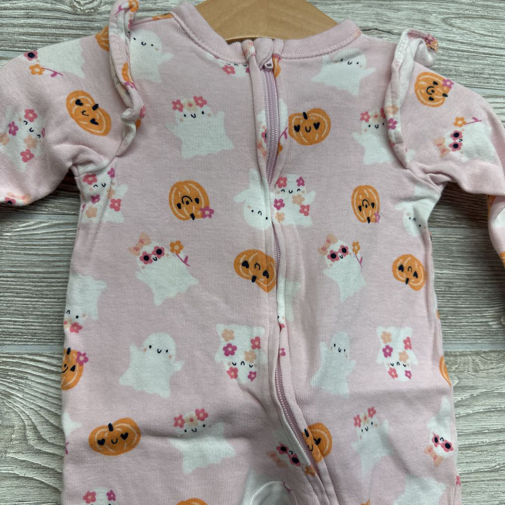 Sleeper Pumpkins & Ghosts 0-3M