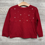 LS Shirt Flowers 3t