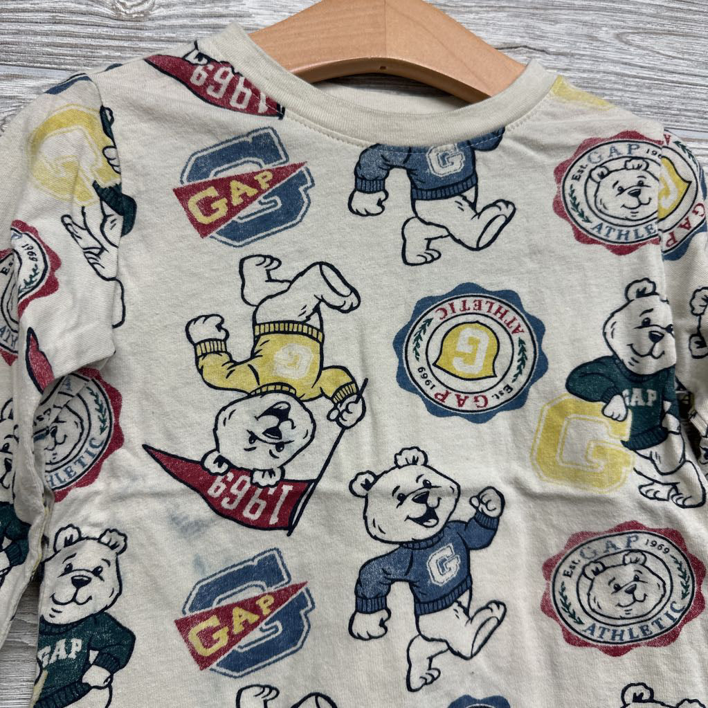 LS Shirt Bears & Logos 3t