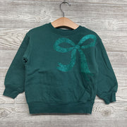 Crewneck Glitter Bow 3t