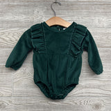 Ribbed Ruffle Bodysuit 3-6M