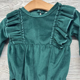 Ribbed Ruffle Bodysuit 3-6M