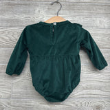 Ribbed Ruffle Bodysuit 3-6M