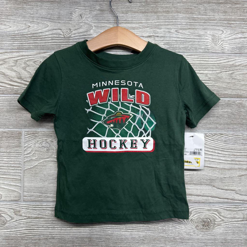 NEW Shirt Minnesota Wild 2t