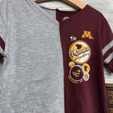 NEW V Neck Shirt Minnesota Gophers 6-6x