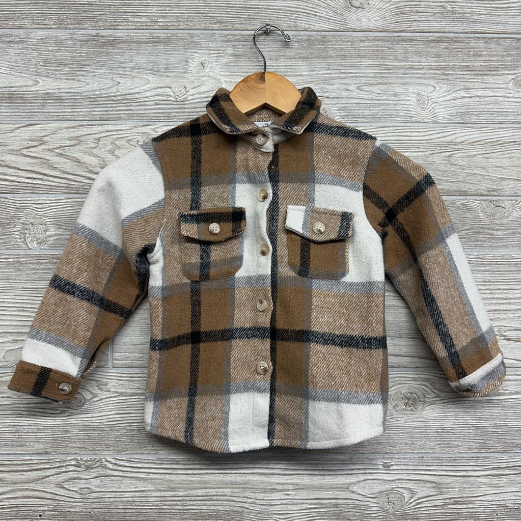 Printed Shacket 5-6