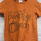 Front Knot Shirt Meet Me At The Pumpkin Patch 6