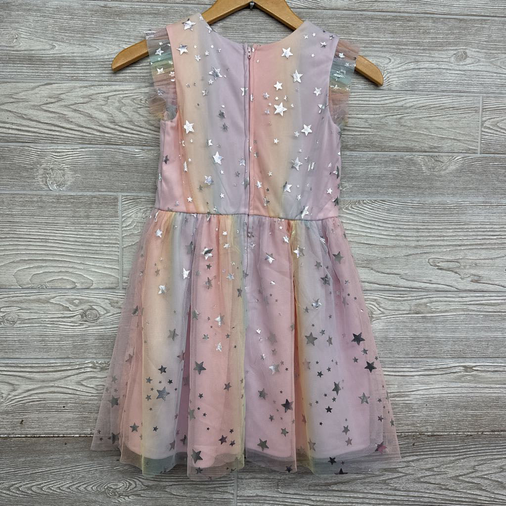 Tulle Dress Metallic Stars 10