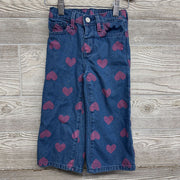 Wide Leg Jeans Hearts 2T
