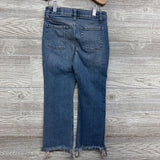 Wide Leg Jeans Frayed 7