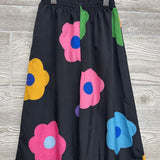 Wide Leg Pants Flowers 7