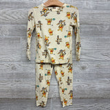 2 Pc LS Bamboo PJs 4T