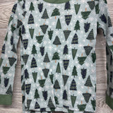 2 Pc LS PJs Trees Snowflakes 4