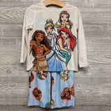 2 Pc LS PJs Princesses 4