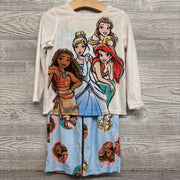 2 Pc LS PJs Princesses 4
