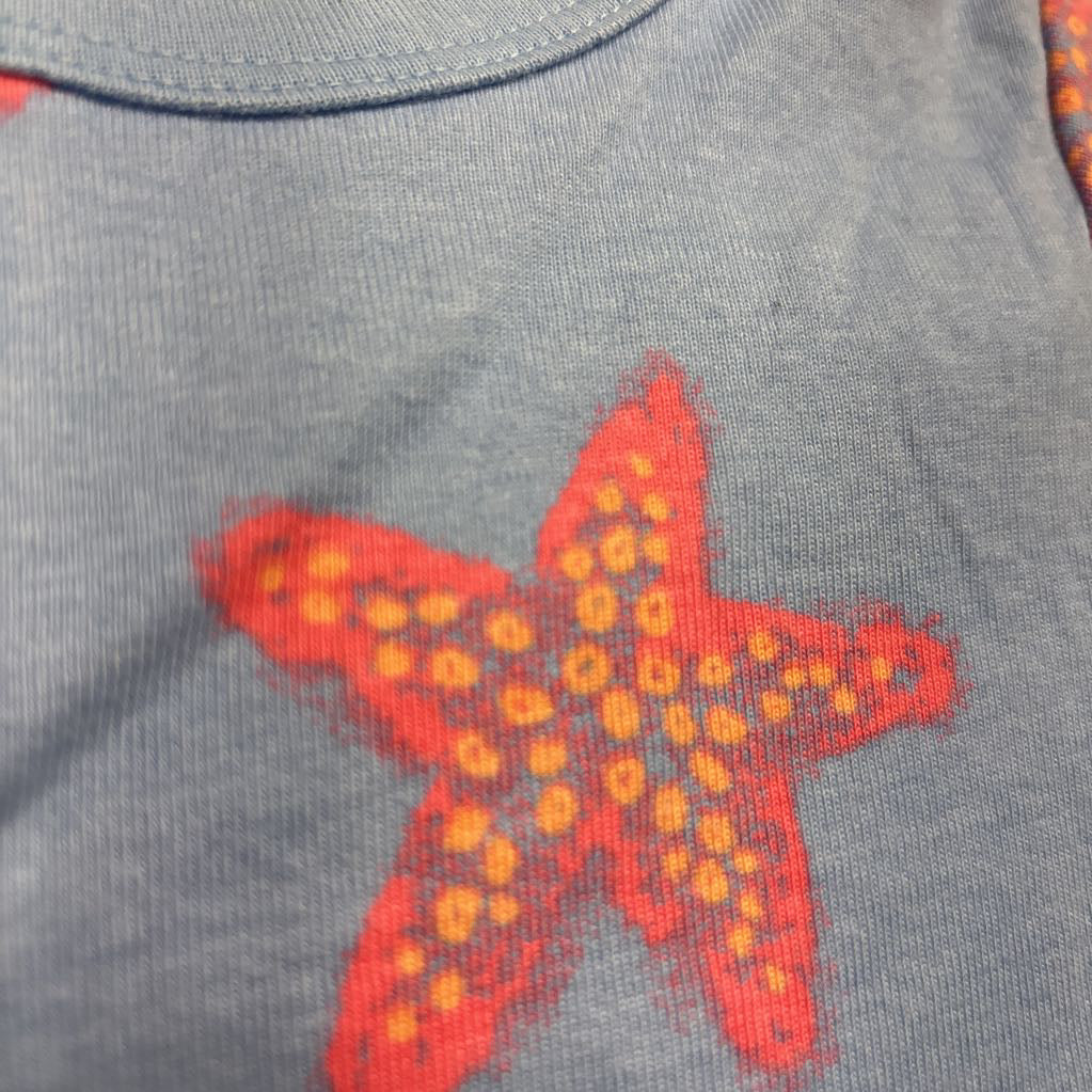 2 Pc PJs Star Fish 4T