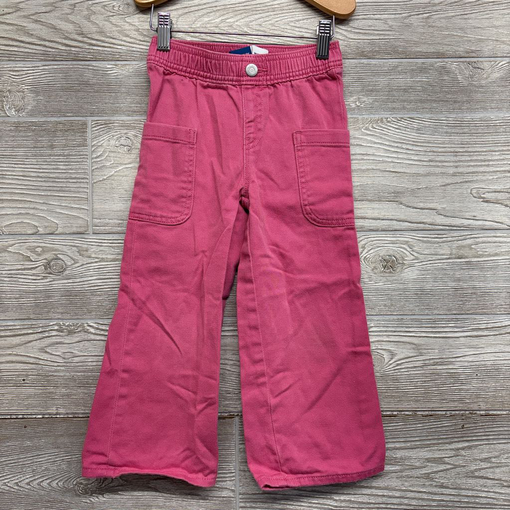 Wide Leg Jeans Side Pockets 4T