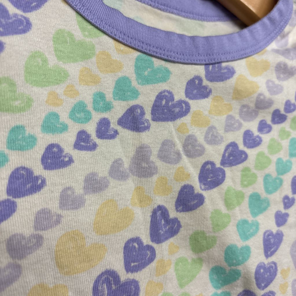 2 Pc PJs Hearts 5T