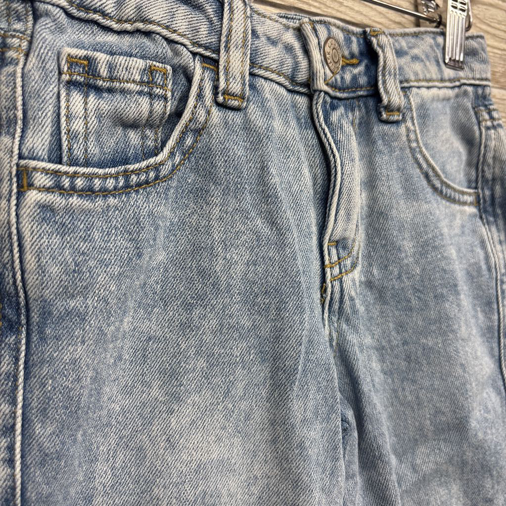Wide Leg Jeans Sequin Bows 4
