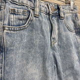 Wide Leg Jeans Sequin Bows 4