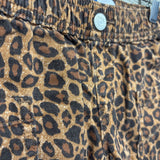 Wide Leg Jeans Animal Print 4T