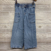 Wide Leg Jeans Side Pockets 4T