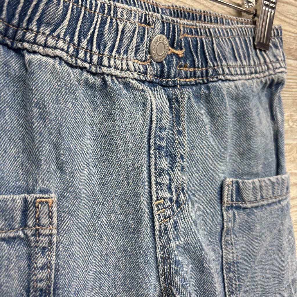 Wide Leg Jeans Side Pockets 4T