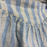 NEW Textured Flowey Shorts Stripes 6-7