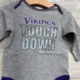 LS Bodysuit Vikings Touch Down 6-12M