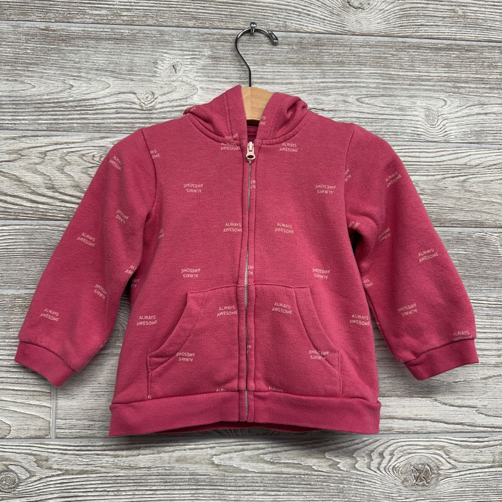 Full Zip Hoodie Always Awesome 18M
