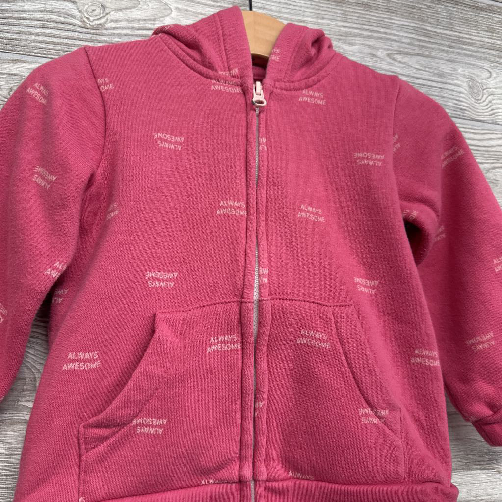 Full Zip Hoodie Always Awesome 18M