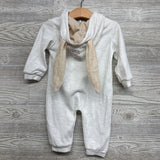 LS Outfit W/ Ear Bunny Hood 6M