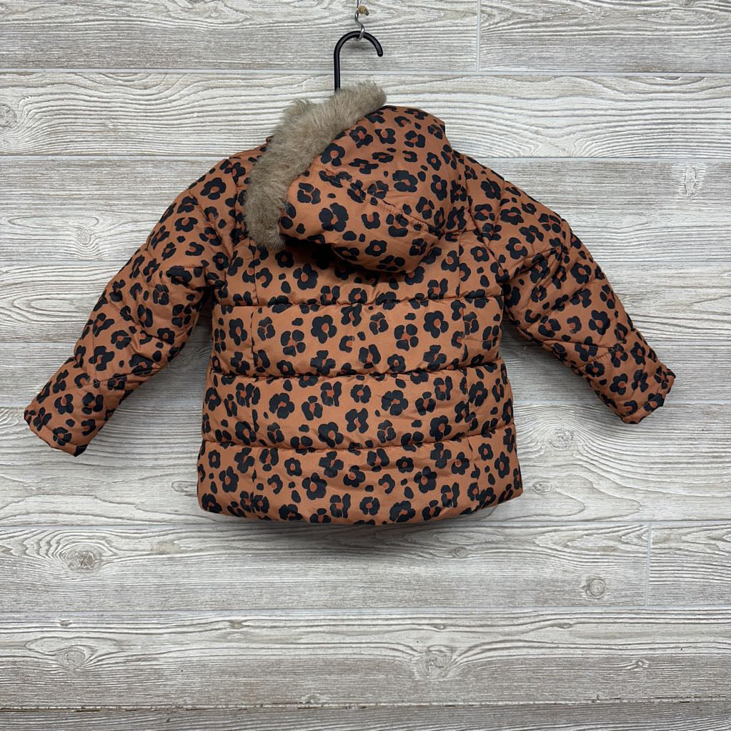 Winter Coat Animal Print 4t