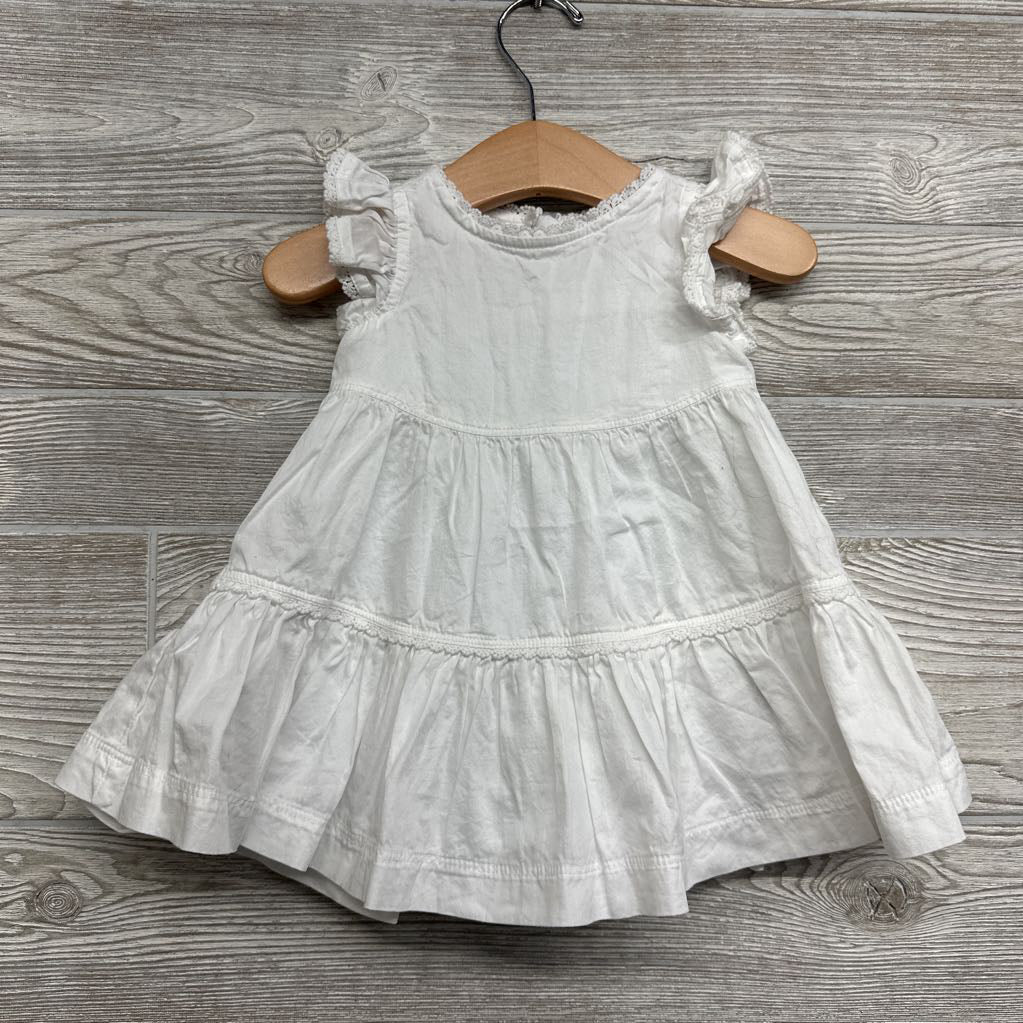 Flutter Sleeve Tiered Dress Sofia Grainge 12M