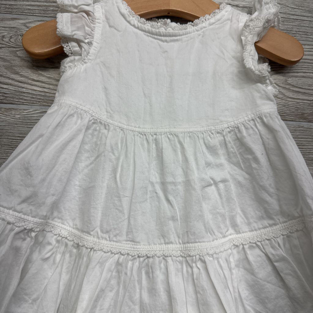 Flutter Sleeve Tiered Dress Sofia Grainge 12M
