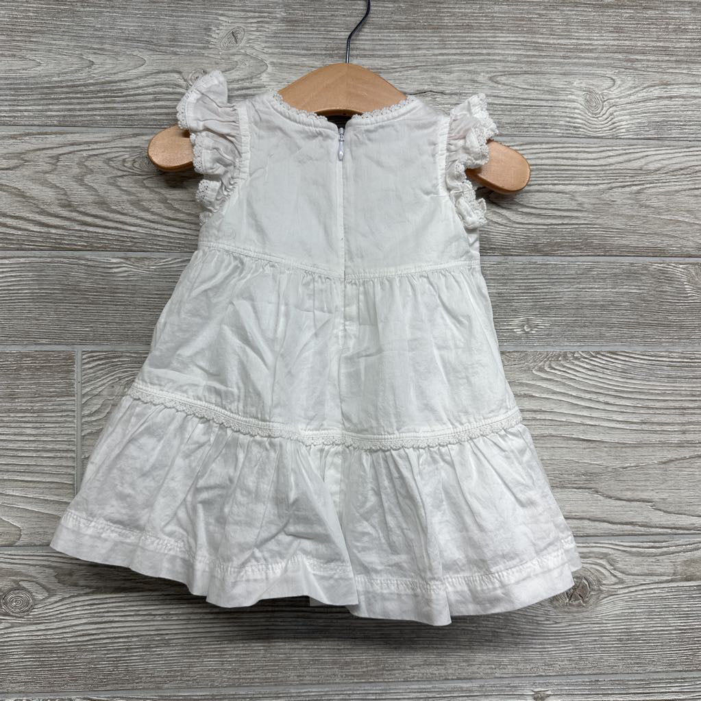 Flutter Sleeve Tiered Dress Sofia Grainge 12M